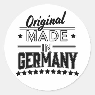 Sticker Rond Original fabriqué en Allemagne