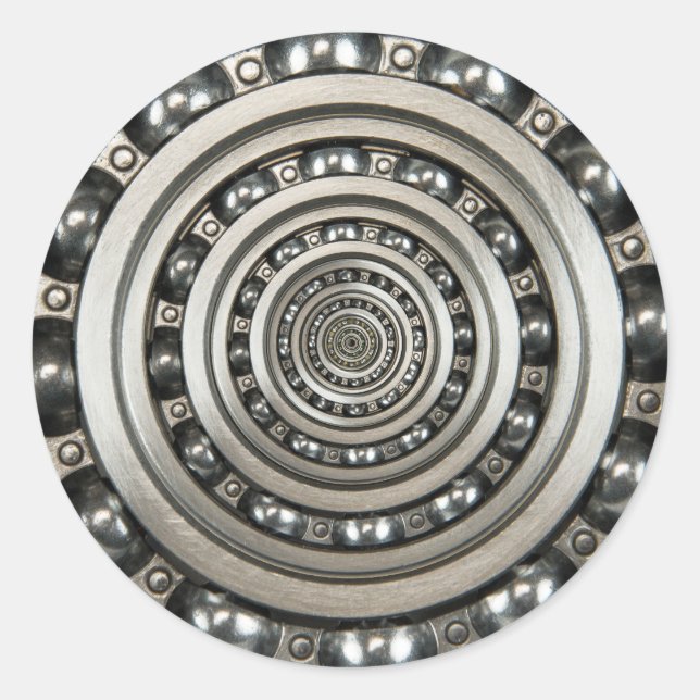 Sticker Rond Ornement (Devant)