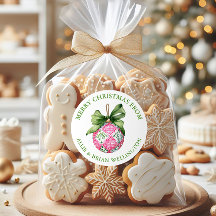 Ornements Préppy Christmas Baubles