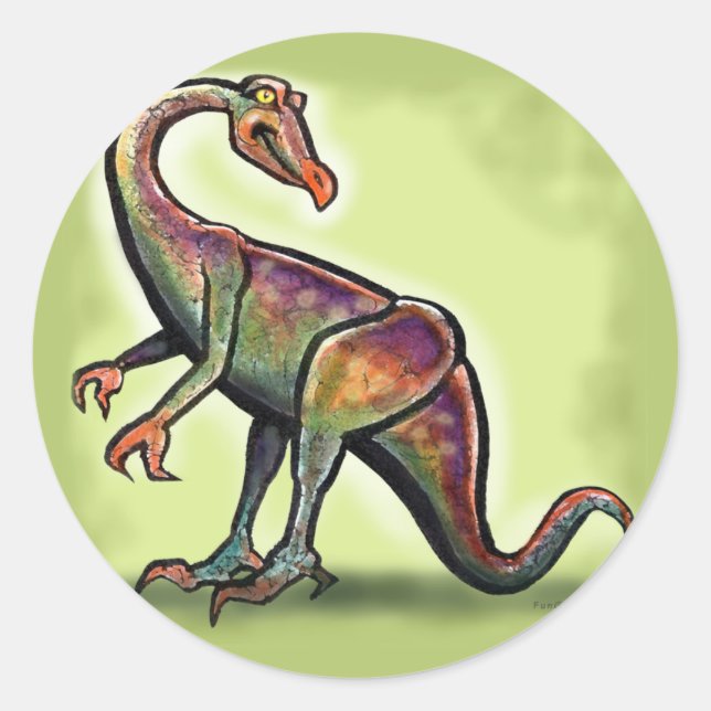 Sticker Rond Ornithome (Devant)