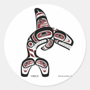 Sticker Rond orque