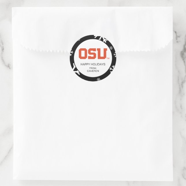 STICKER ROND OSU (Sac)