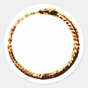 Sticker Rond Ouroboros