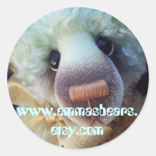 Sticker Rond Ours d'Ardelis