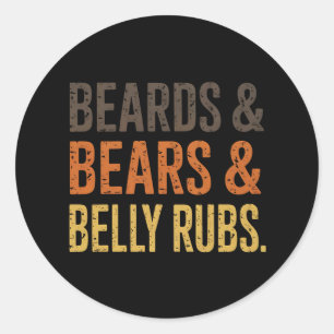 Sticker Rond Ours Ours Belle Brouille LGBTQ Gay pride Ally