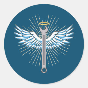 Sticker Rond Outil Wrench