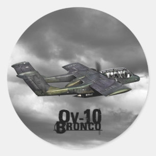 Sticker Rond OV-10 Bronco