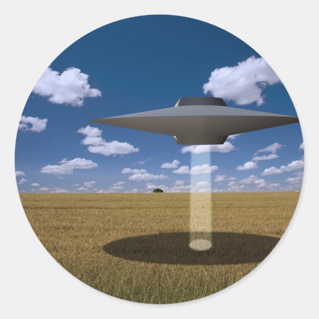 STICKER ROND OVNI (Devant)
