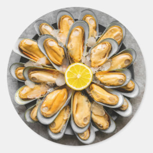 Sticker Rond Oyster Platter