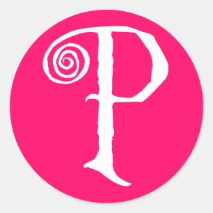 STICKER ROND P