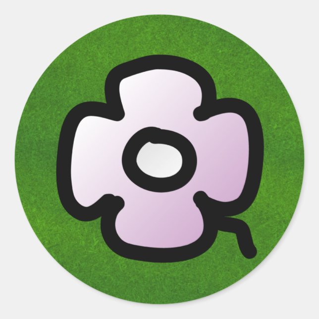 Sticker Rond P. Foural (Devant)