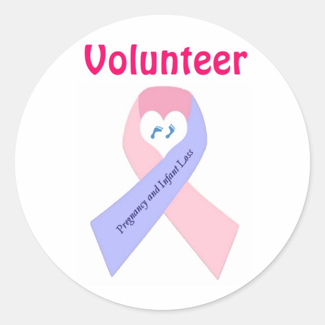 Sticker Rond P&L1, Volontaire (Devant)