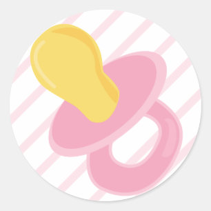 Sticker Rond Pacificateur de fille