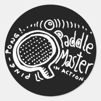Sticker Rond Paddle Master 2