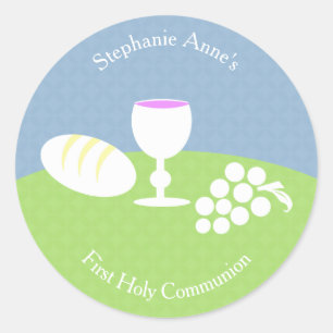 Sticker Rond Pain de communion de vie