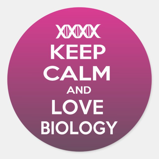 Sticker Rond Paire adénine nucléotidique biologique avec uracil (Devant)