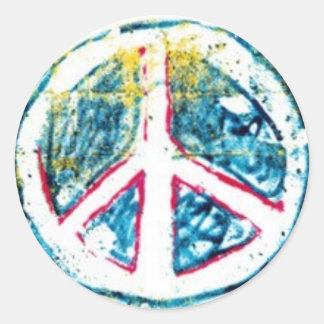 Sticker Rond Paix-3