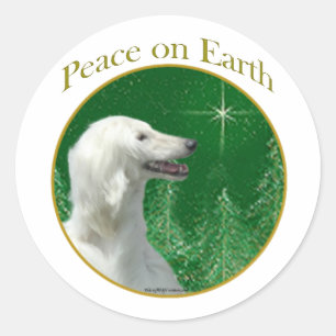 Sticker Rond Paix afghane