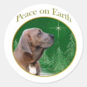 Sticker Rond Paix de Fila Brasileiro