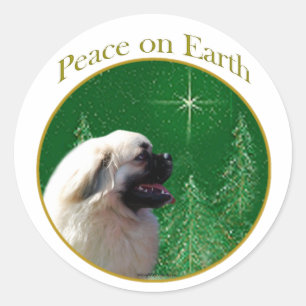 Sticker Rond Paix de l'Espagne tibétaine