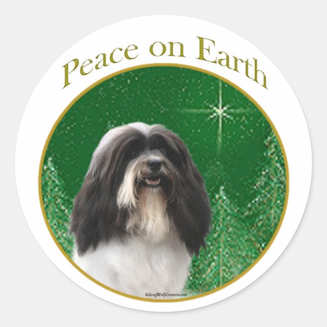 Sticker Rond Paix Havanaise (Devant)