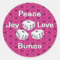 paix, joie, amour, bunco