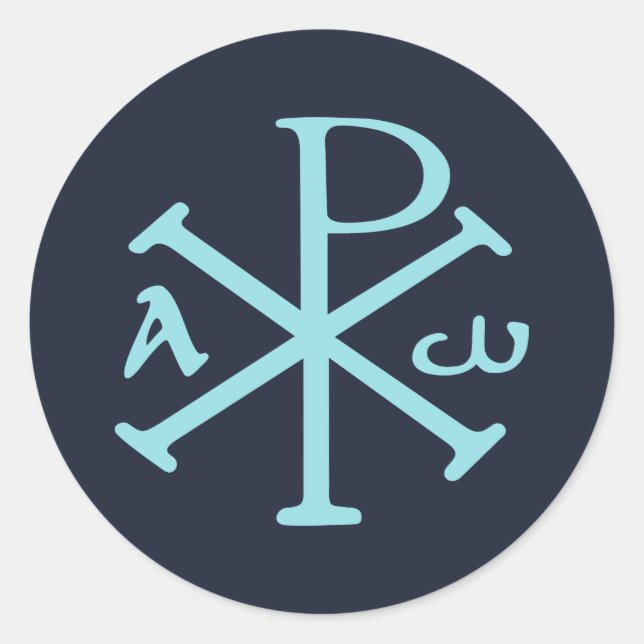 Sticker Rond Paix romaine (Devant)