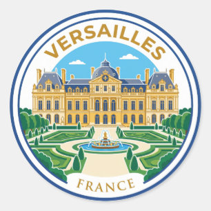 Sticker Rond Palais de Versailles France