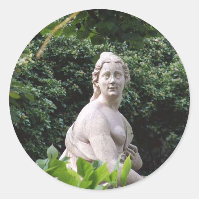 Sticker Rond Palais Mirabell - Salzbourg (Devant)