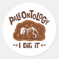 Paléontologie Je Creuse Il Paléontologue Dinosaur 
