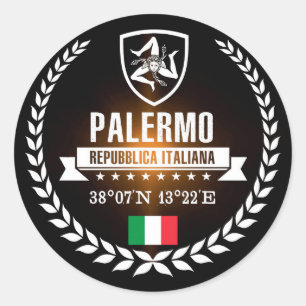 Sticker Rond Palerme