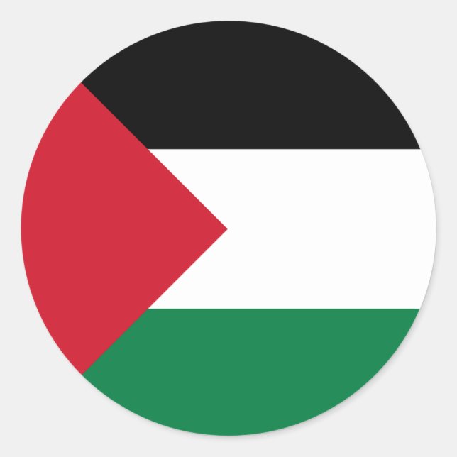 Sticker Rond Palestine (Devant)