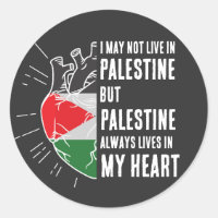 Palestine Drapeau Coeur humain