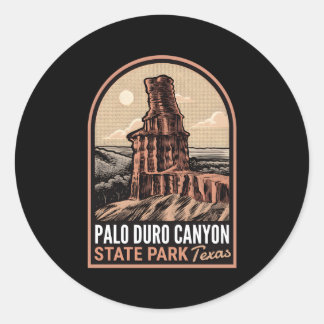 Sticker Rond Palo Duro Canyon State Park Texas