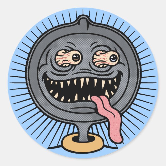 Sticker Rond Pan Ned (Devant)