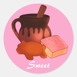 Sticker Rond Panaderia mexicaine Pan Dulce