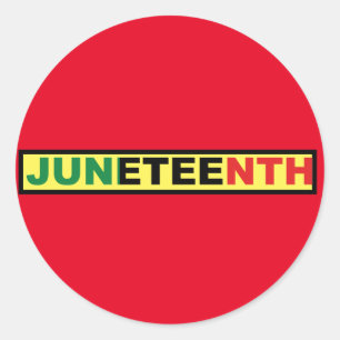 Sticker rond panafricain, Junetten Classic