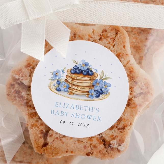 Sticker Rond Pancre de bleuet (Créateur téléchargé)