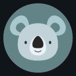 Sticker Rond Panda Birthday Kids Art<br><div class="desc">Sticker rond classique Panda Birthday Kids Art</div>