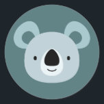 Sticker Rond Panda Birthday Kids Art<br><div class="desc">Sticker rond classique Panda Birthday Kids Art</div>