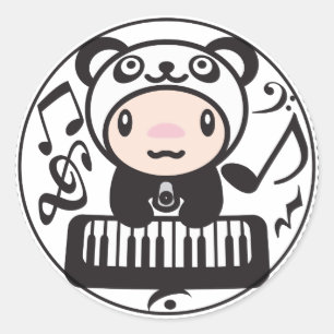 Sticker Rond Panda_Méthode