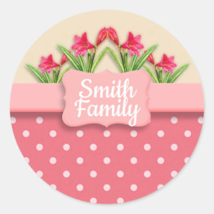 Sticker Rond Panier de lentilles sur mesure