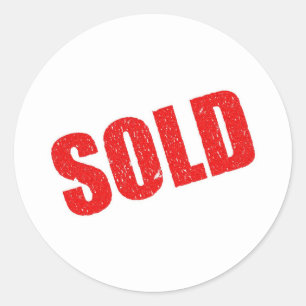 Sticker Rond Panneau vendu