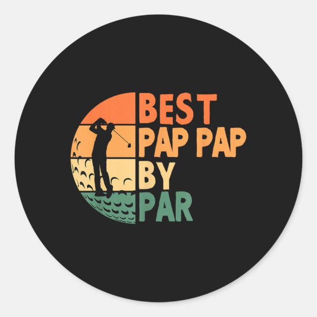 Sticker Rond Pap-Pap (Devant)