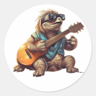 Sticker Rond Papa Galapagos de Galapagos Paradise Islands