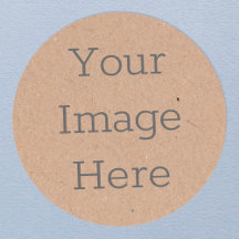 Papier Kraft Brun Rustique Biologique Imprimé Mini