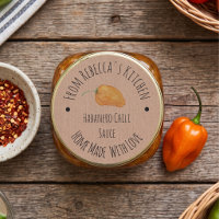 Papier Kraft fait maison | Sauce chili Habanero