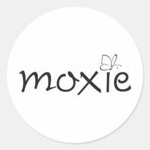 Sticker Rond Papillon de Moxie