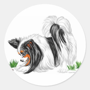 Sticker Rond Papillon Lady Bug Dreams