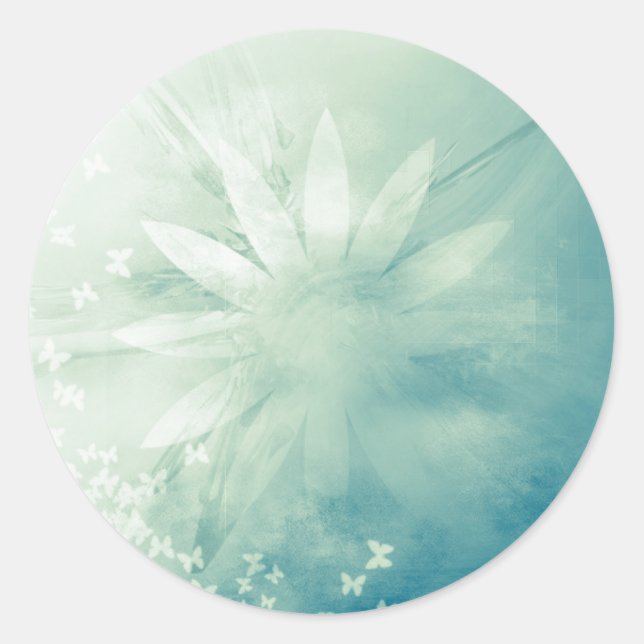 Sticker Rond Papillon_par_Solsolisdeus (Devant)